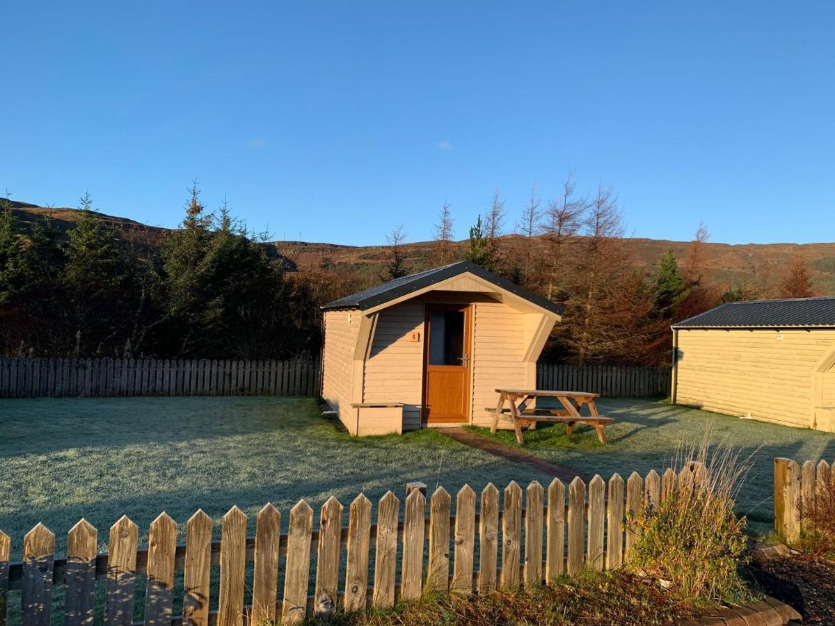 Isle Of Skye Camping Pods Eksteriør bilde